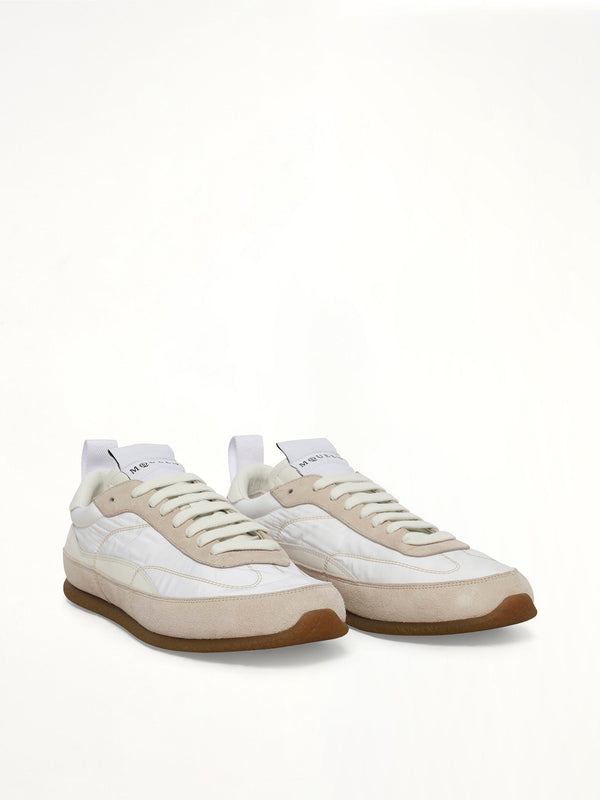 EC1 Sneaker in White Front View | ALEXANDER MCQUEEN