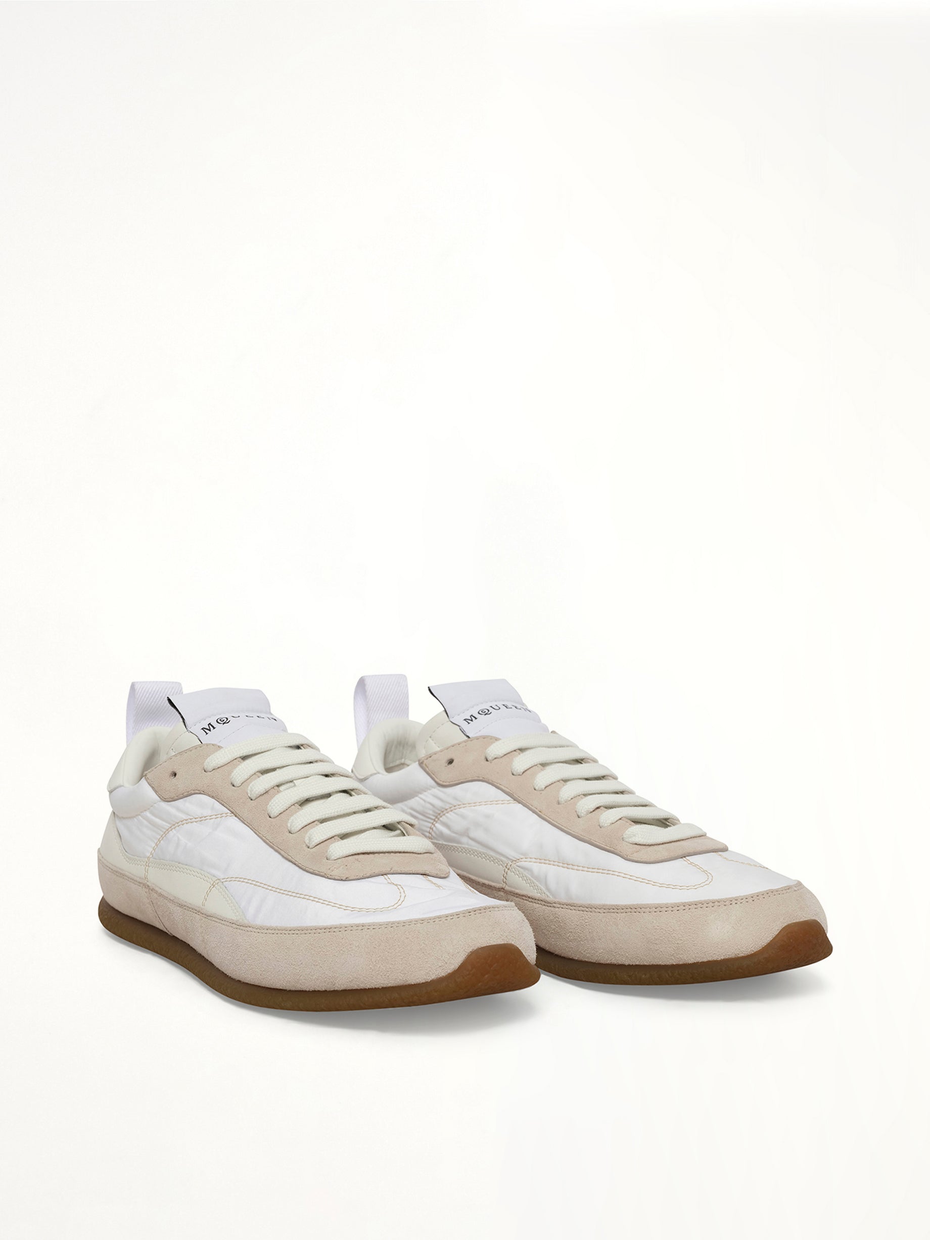 EC1 Sneaker in White Front View | ALEXANDER MCQUEEN