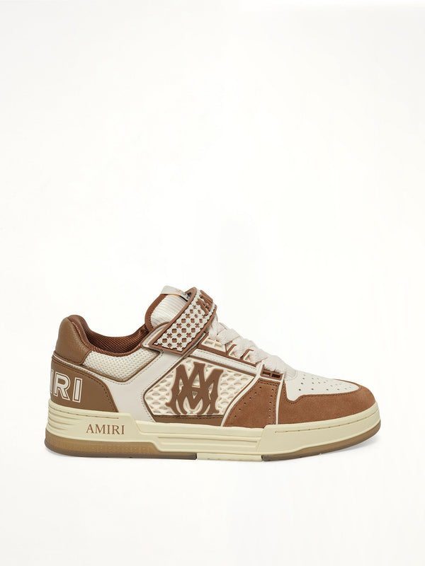MA Skyline Sneaker in Tobacco Side View | AMIRI