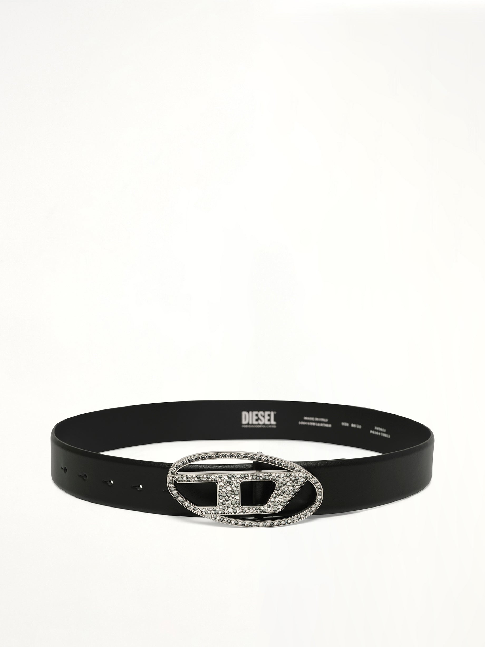 B-1DR STRASS Belt in Black