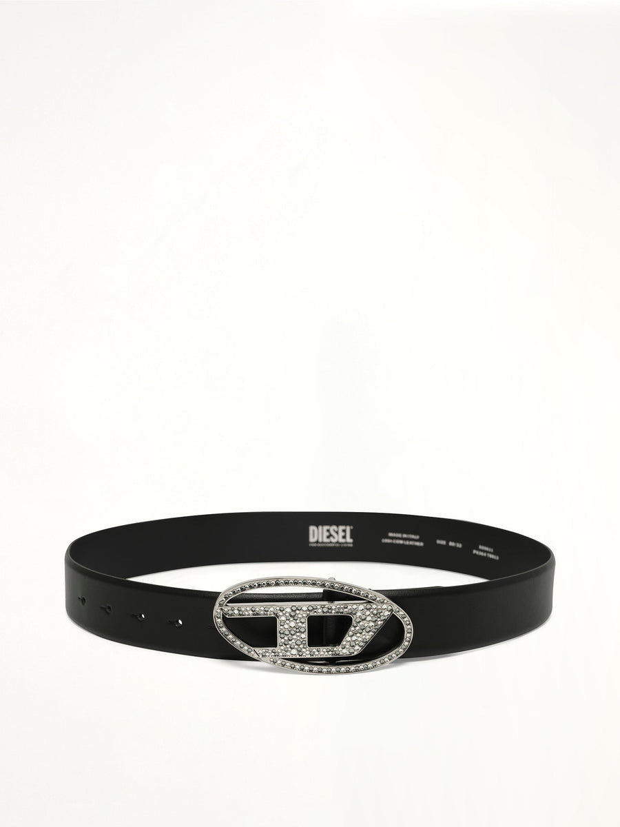 B-1DR STRASS Belt in Black