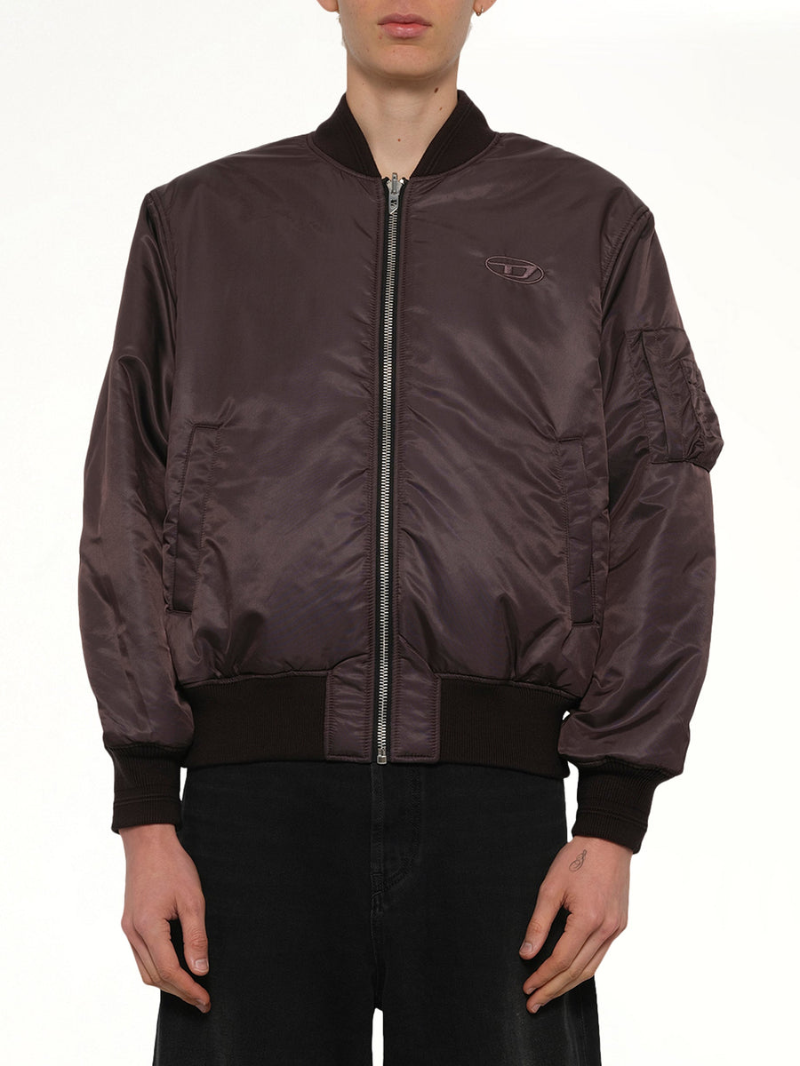 W-TYPE-D1 Bomber Jacket in Brown