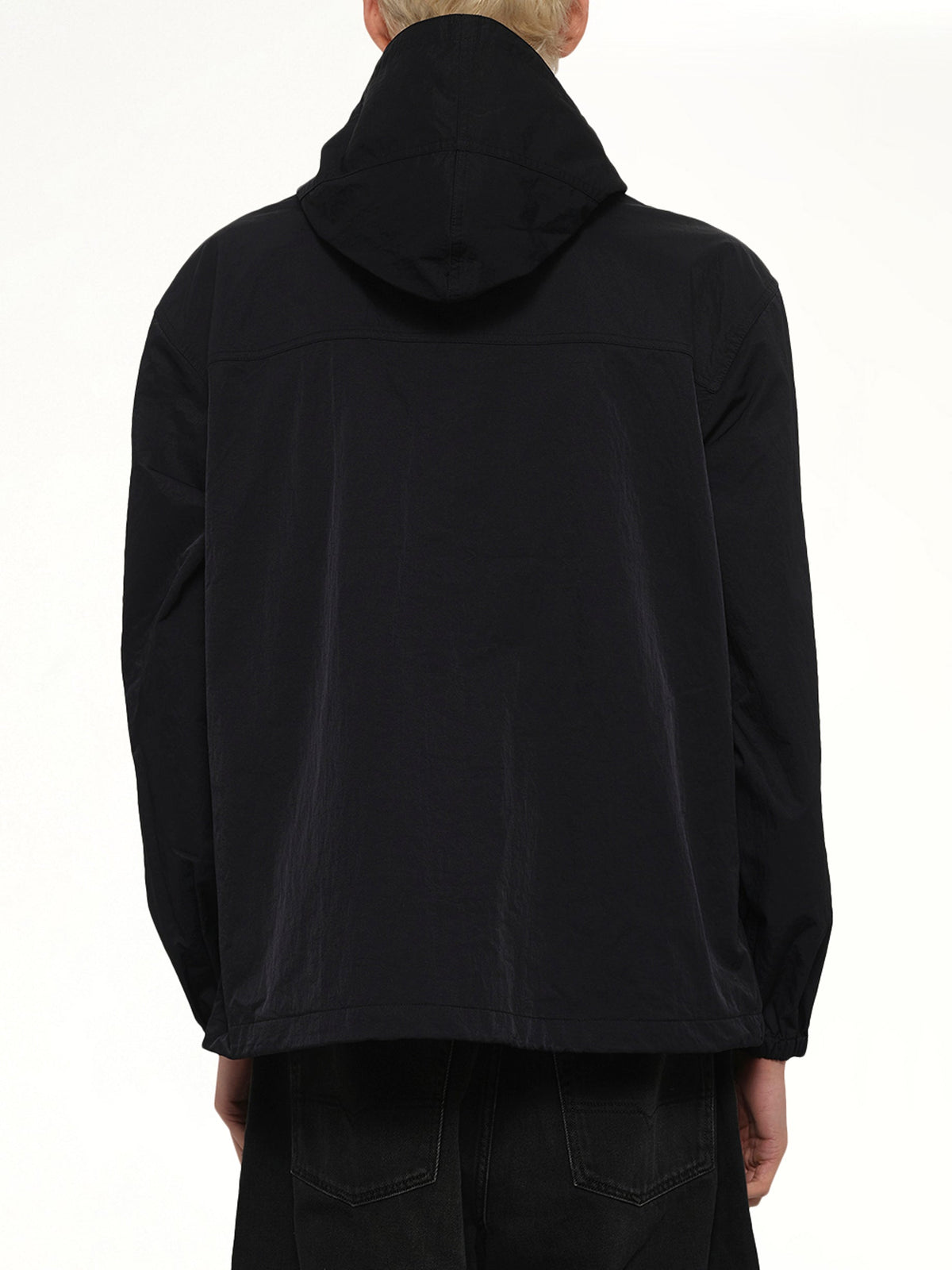 Boke Flower 2.0 Short Windbreaker in Black