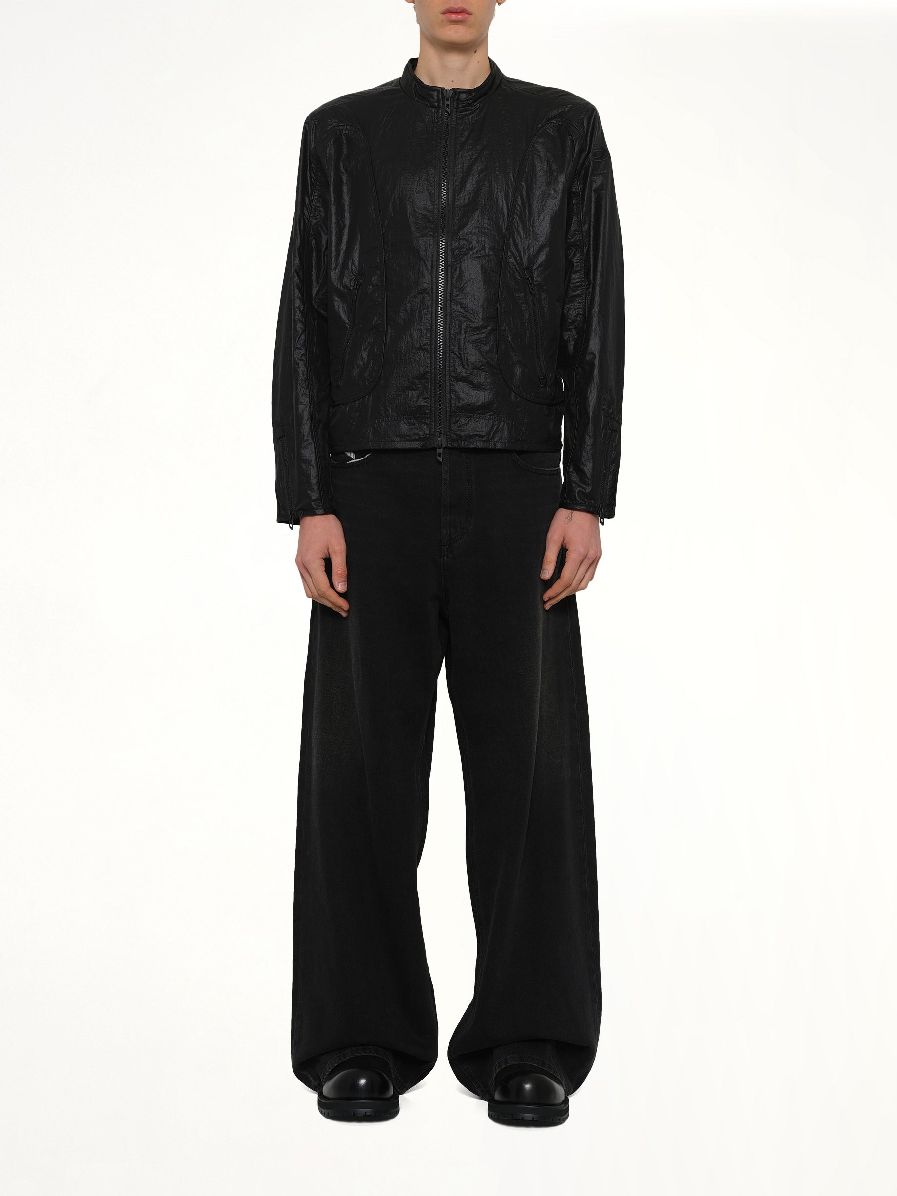 J-CLAYS-WRD Jacket in Black