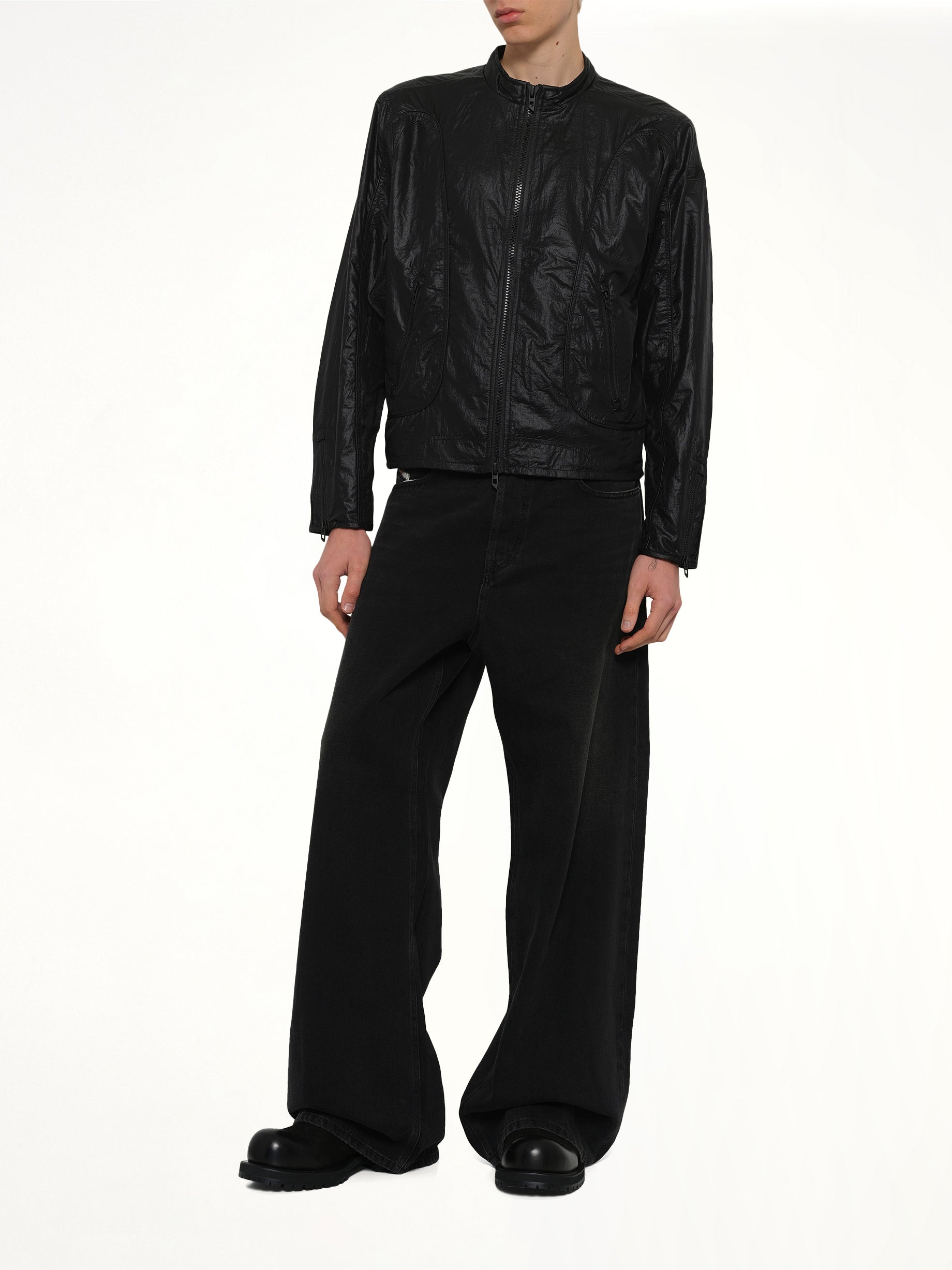 J-CLAYS-WRD Jacket in Black