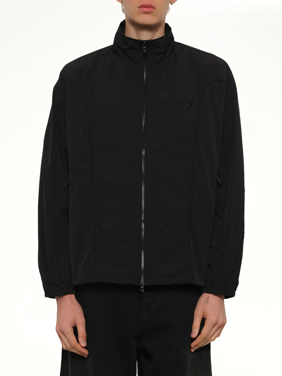 J-FIVE-WRD-AKAD Jacket in Black BLACK / 46