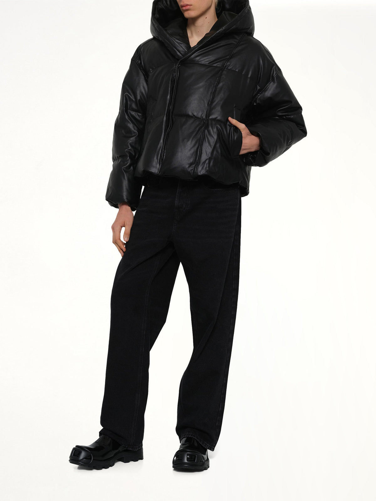 W-MYLEY Puffer Jacket in Black