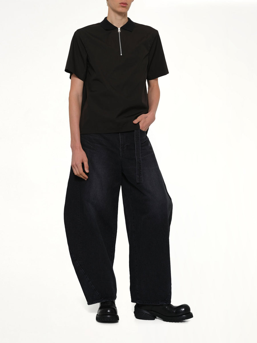 Denim Pants in Black