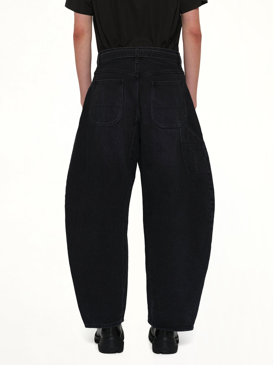 Denim Pants in Black