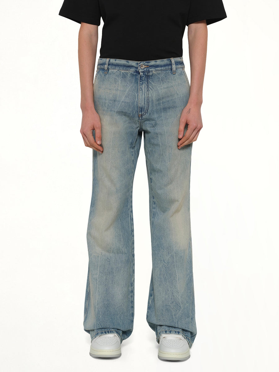 Bootcut Jeans in Retro Indigo