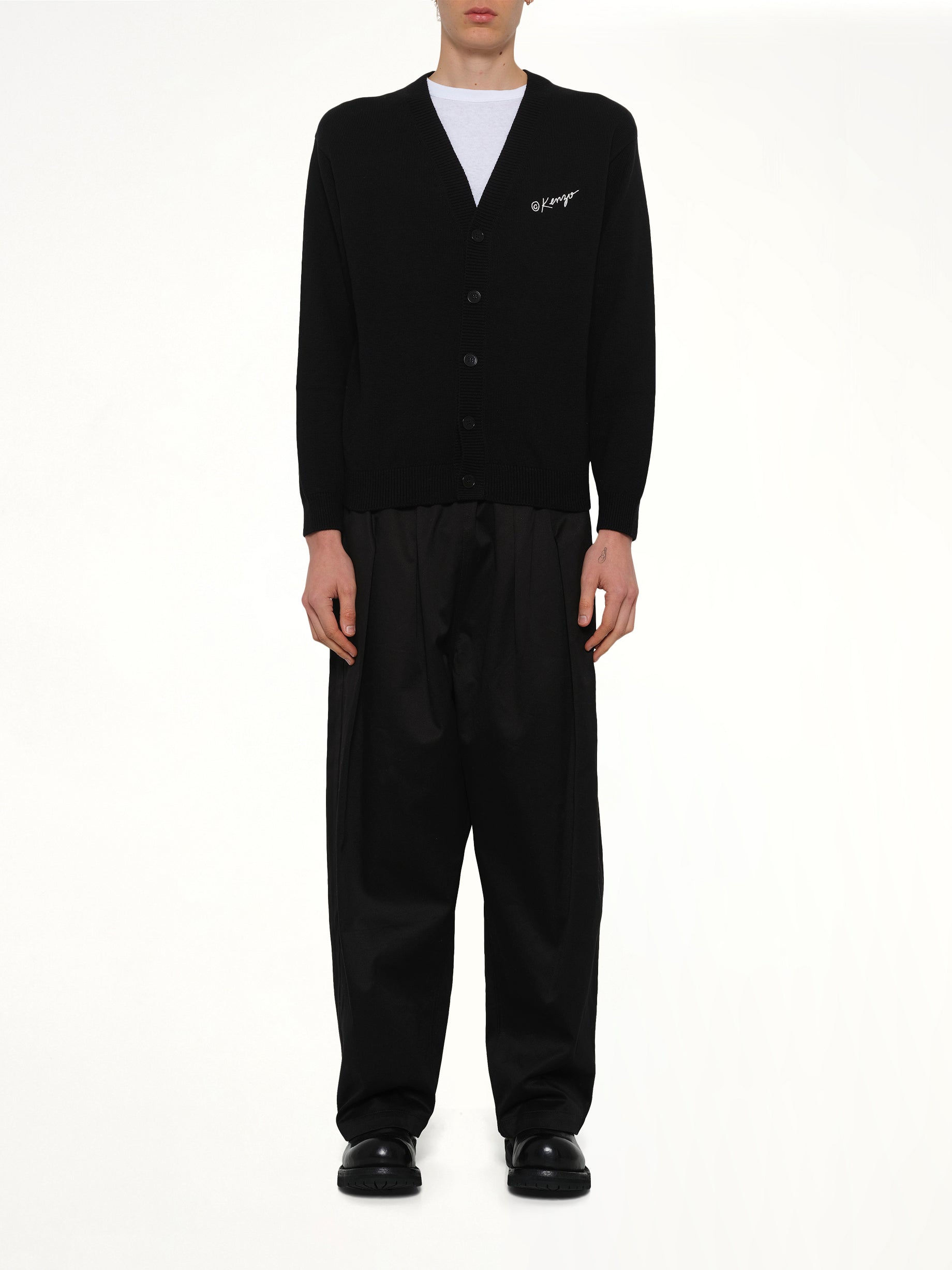 Kenzo Wild Tiger Cardigan in Black