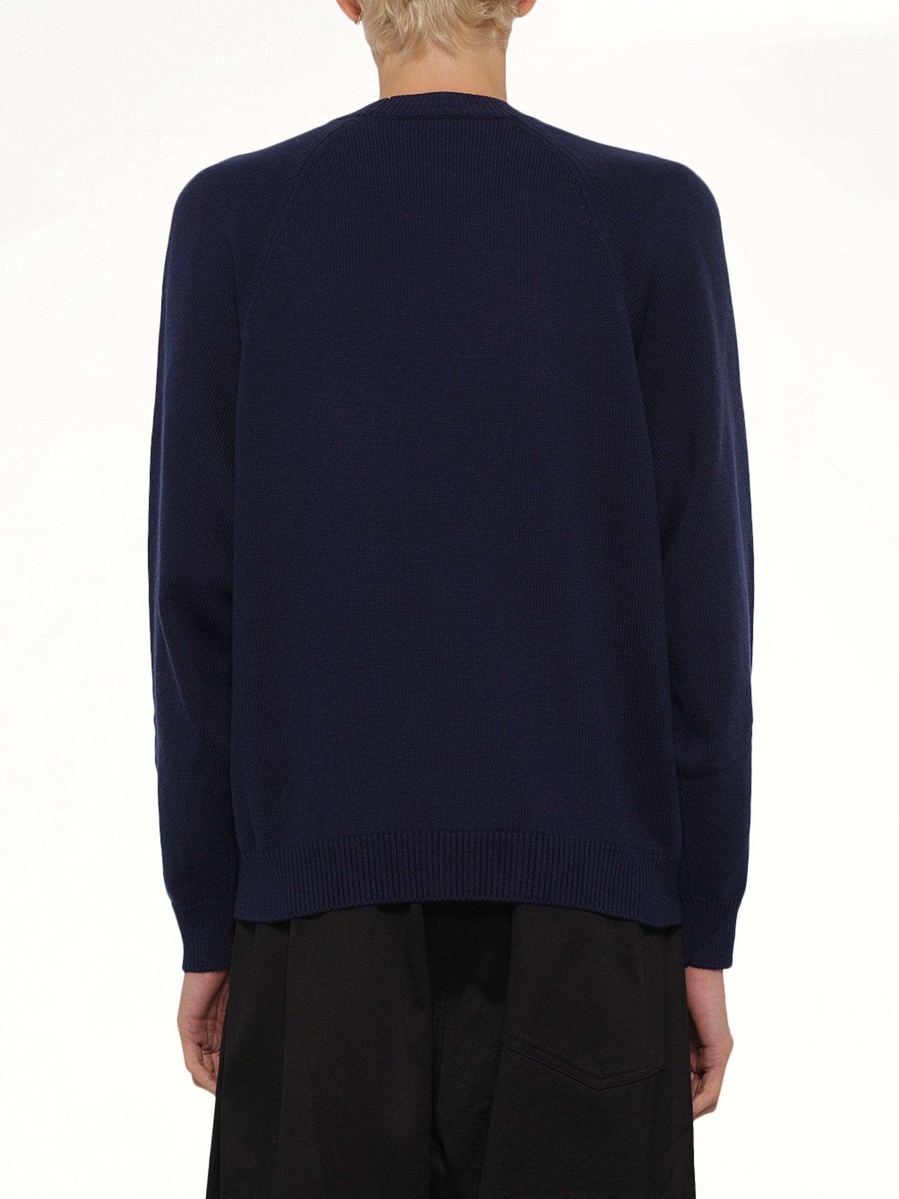 Kenzo Badges Jumper in Navy Blue