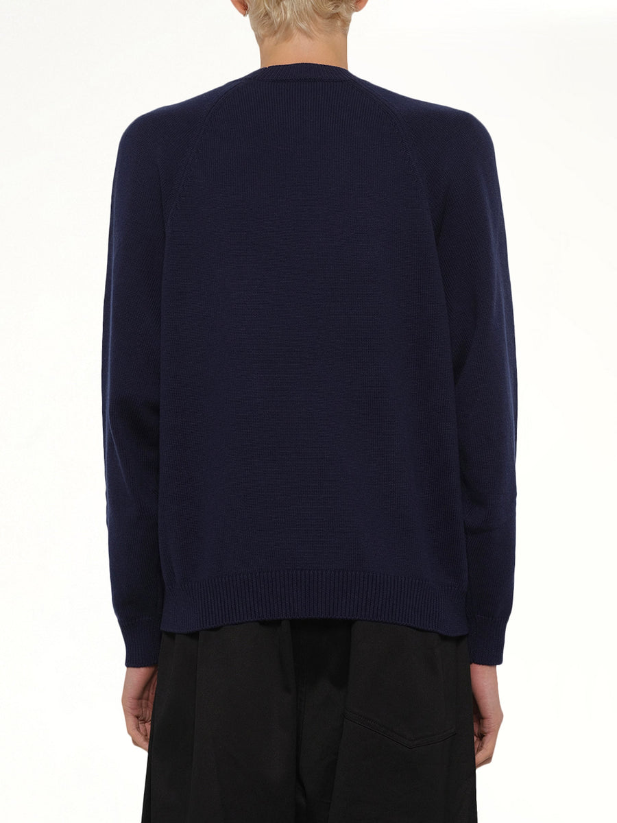 Kenzo Badges Jumper in Navy Blue
