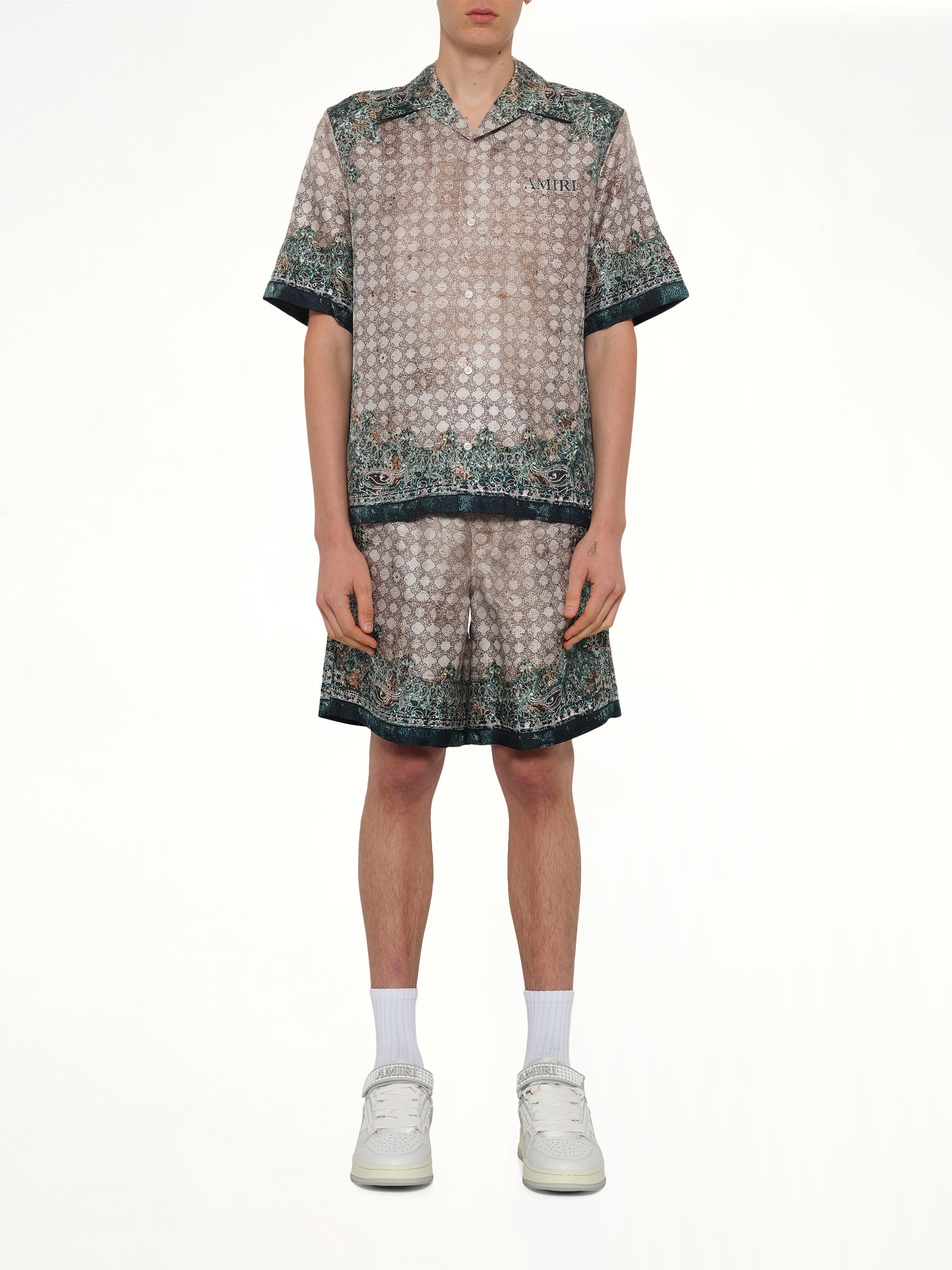 Bandana Bowling Shirt in Multicolour