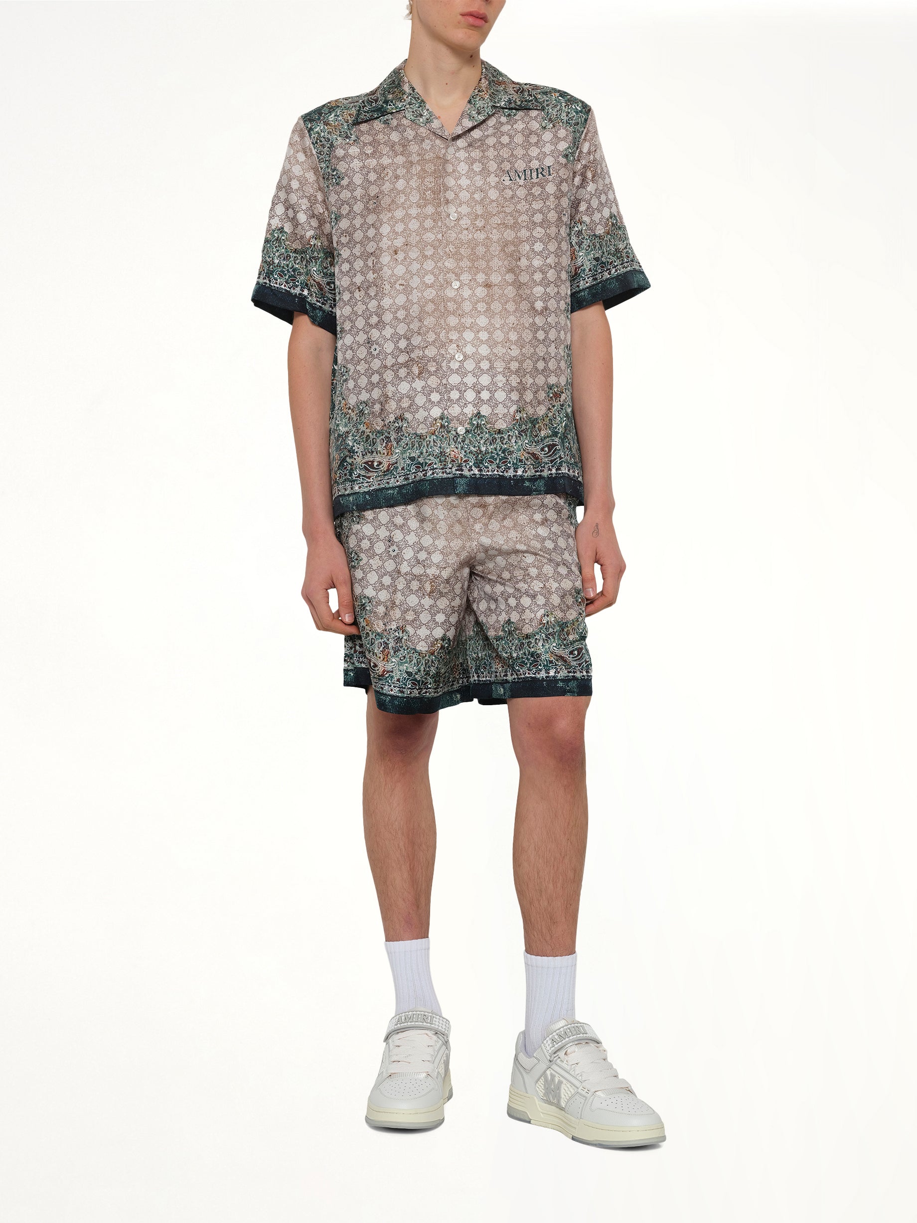 Bandana Bowling Shirt in Multicolour