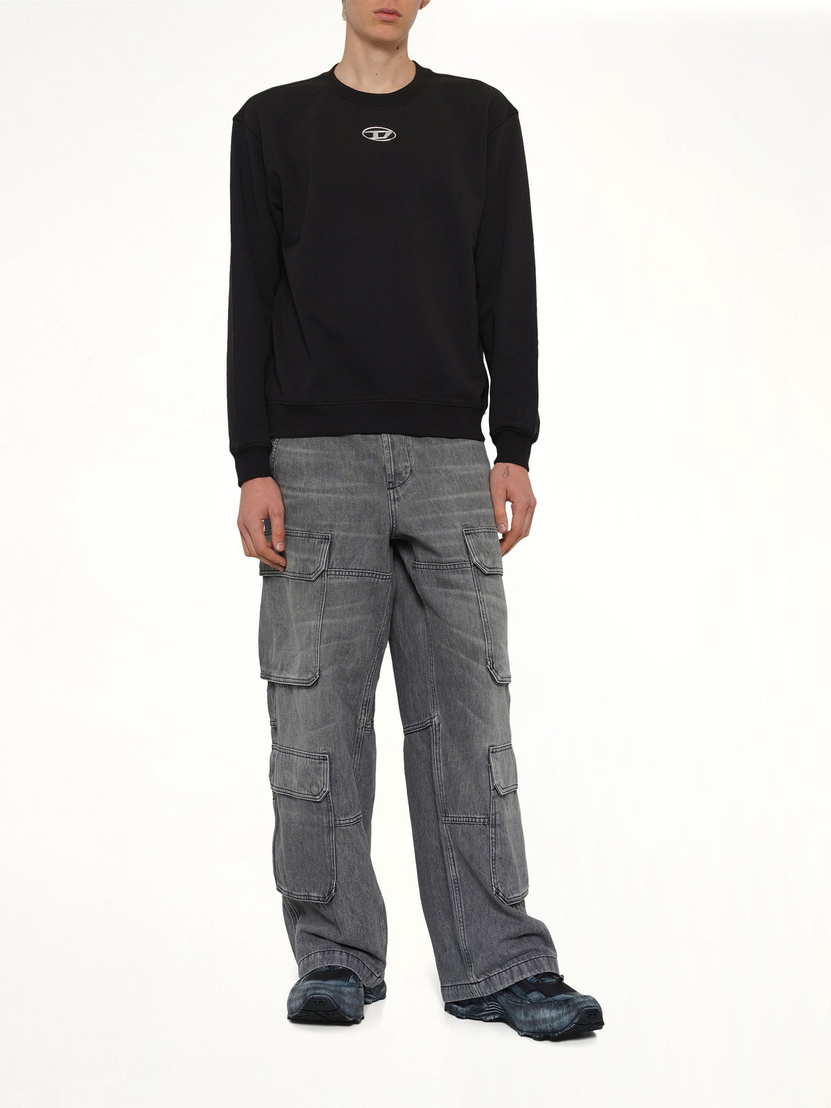S-NORM-IOD Sweatshirt in Black