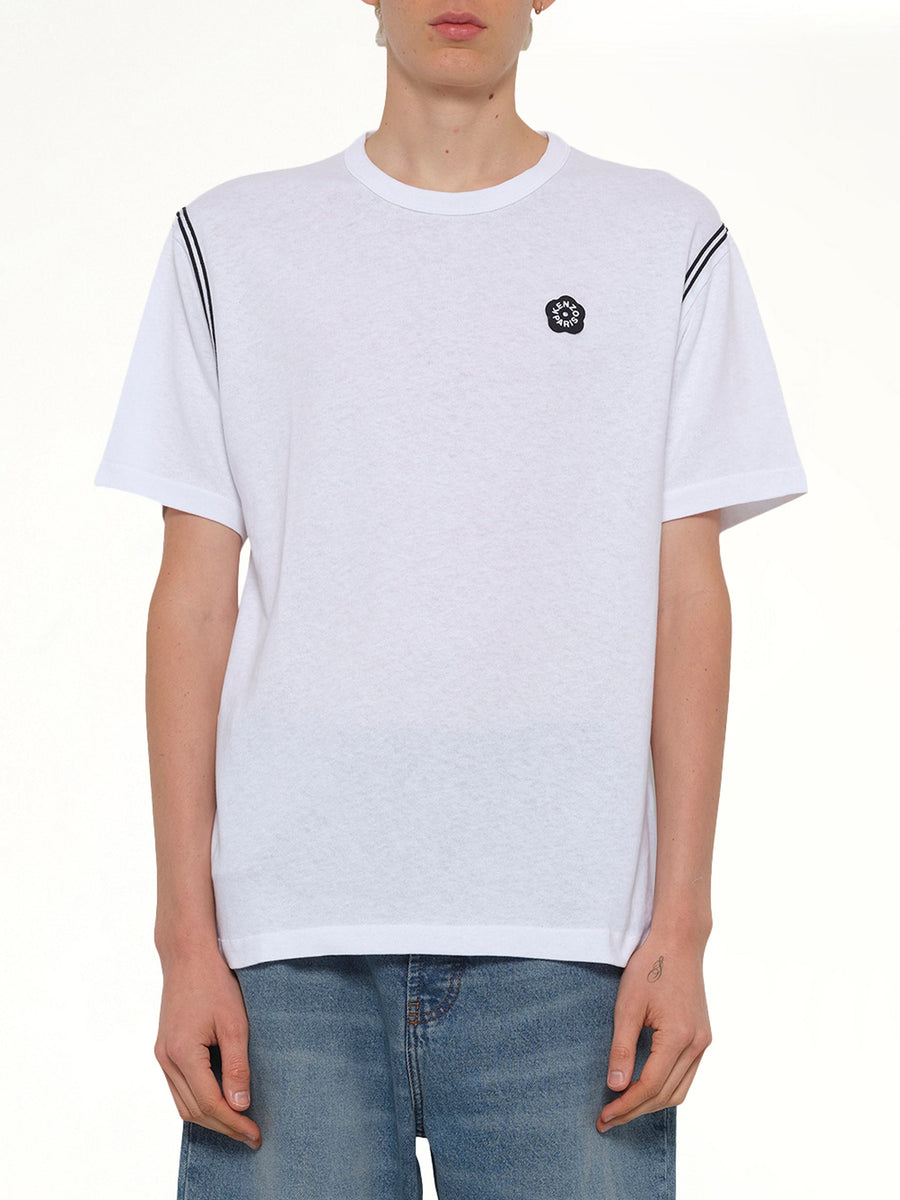 Gots Boke Flower 2.0 Embroidered Classic T-Shirt in White