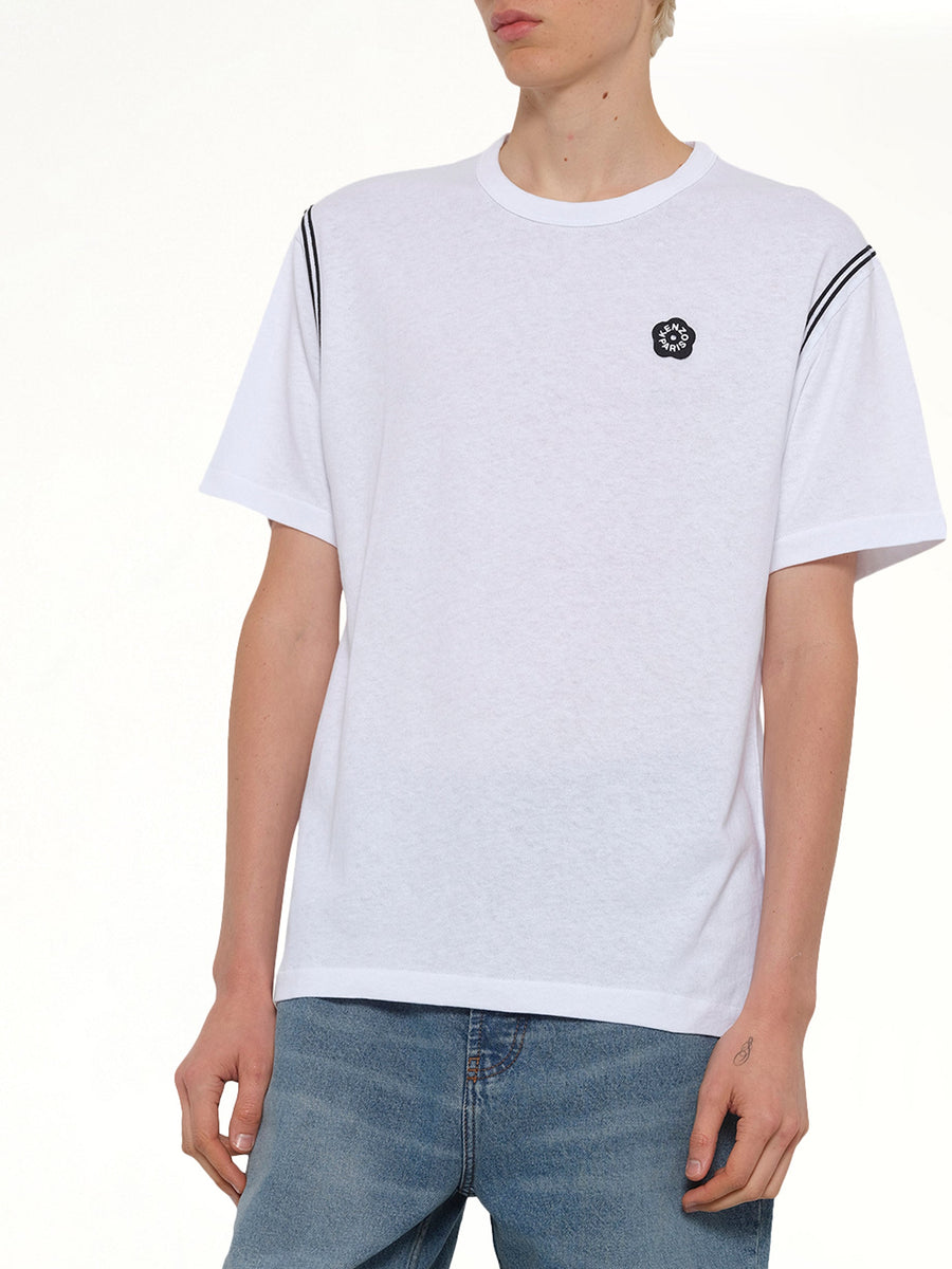 Gots Boke Flower 2.0 Embroidered Classic T-Shirt in White