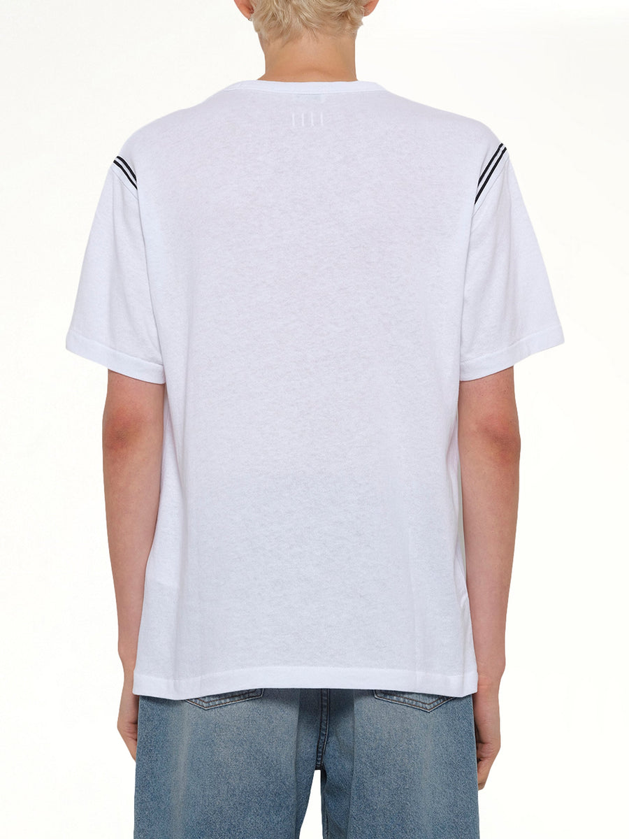 Gots Boke Flower 2.0 Embroidered Classic T-Shirt in White