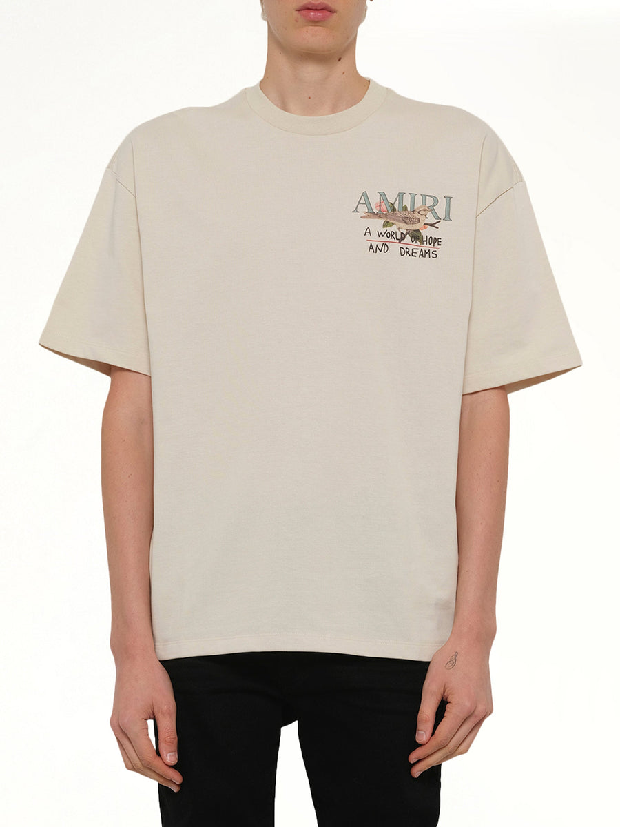 Hope and Dreams Oversized T-Shirt in Alabaster