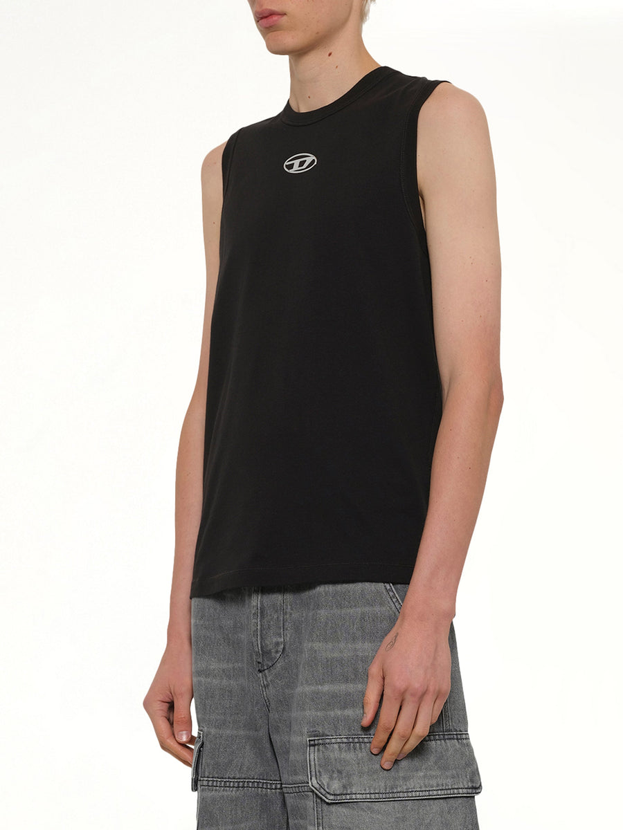 T-BISCO-IOD Tank Top in Black