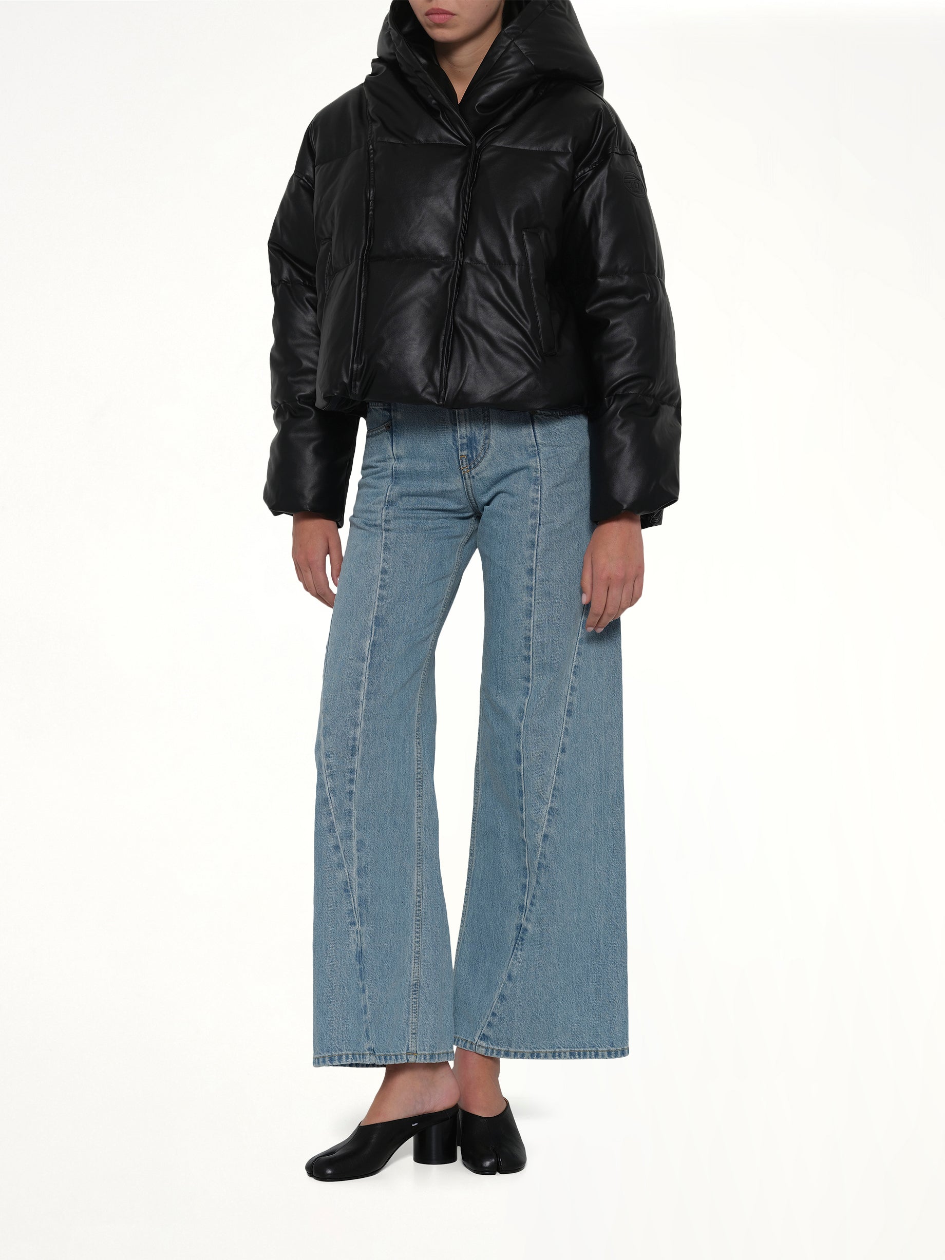 W-ILLEY Puffer Jacket in Black