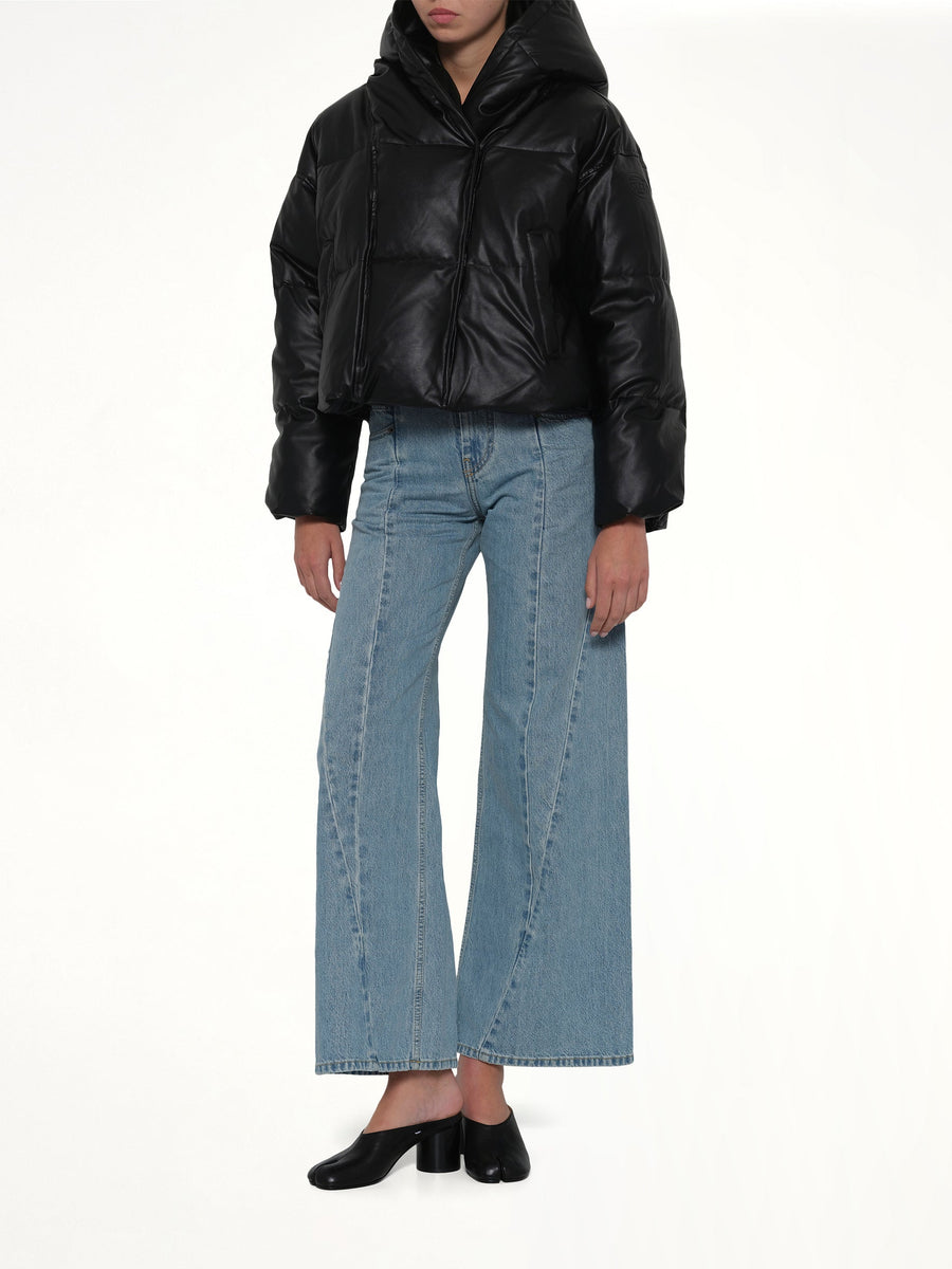 W-ILLEY Puffer Jacket in Black