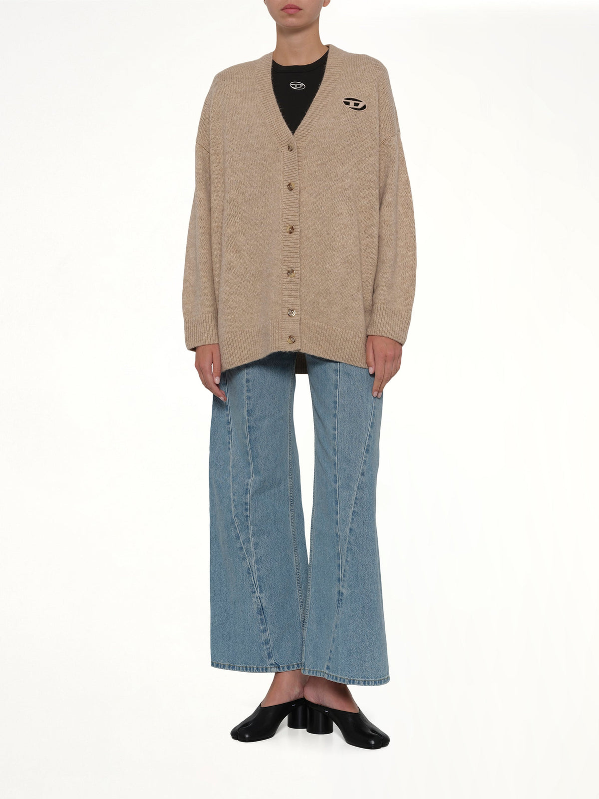 M-AREELA Cardigan in Brown