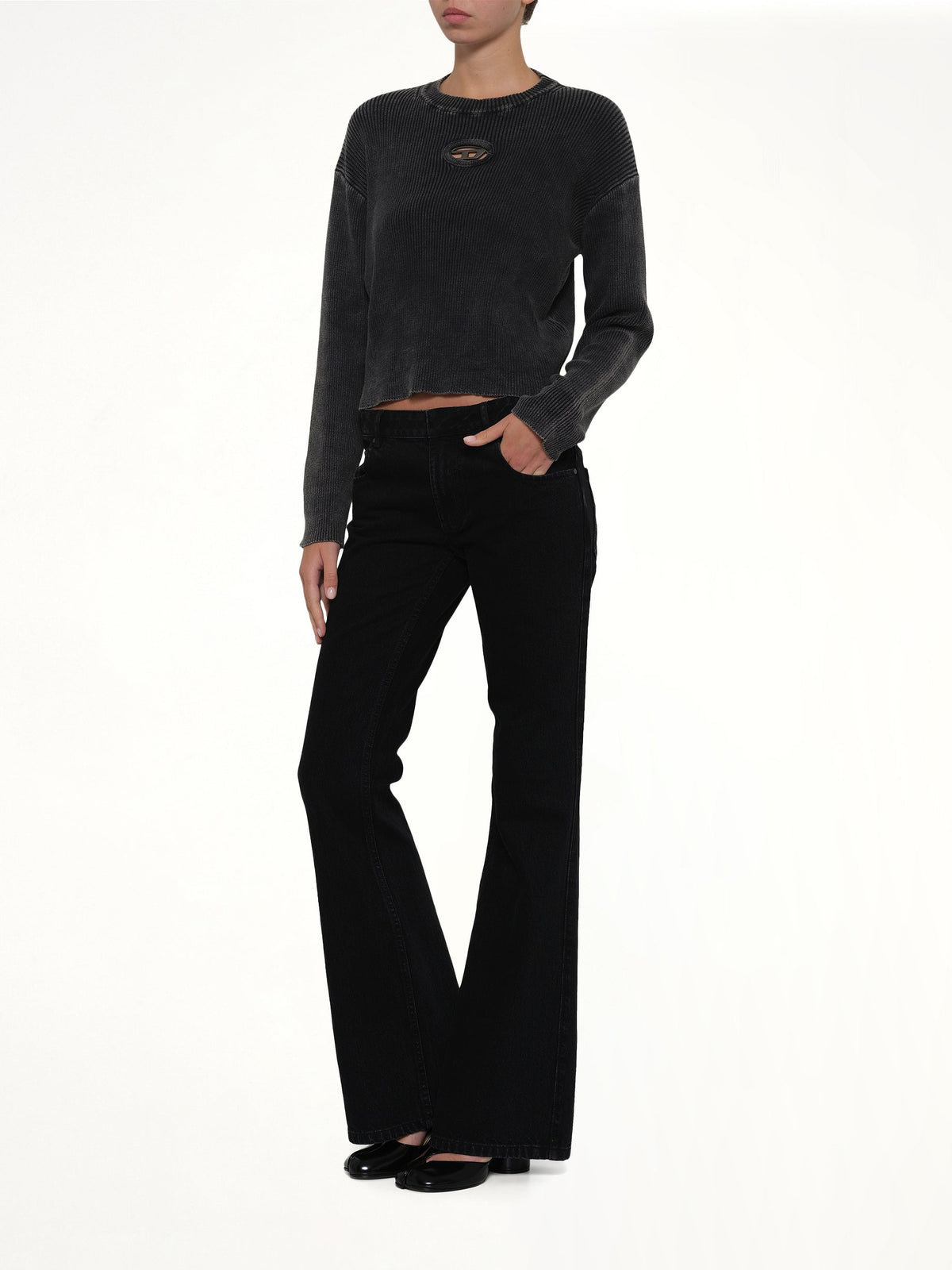 M-ANCHOREX Sweater in Black