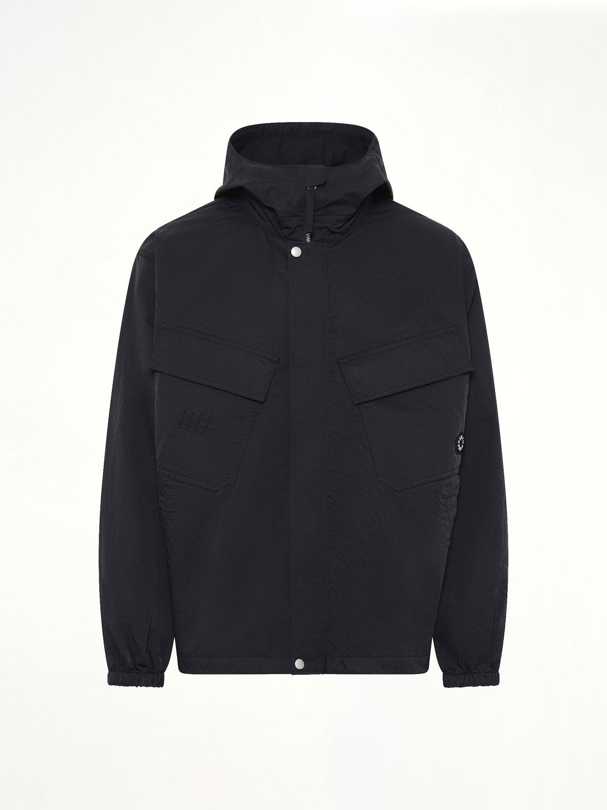 Boke Flower 2.0 Short Windbreaker in Black