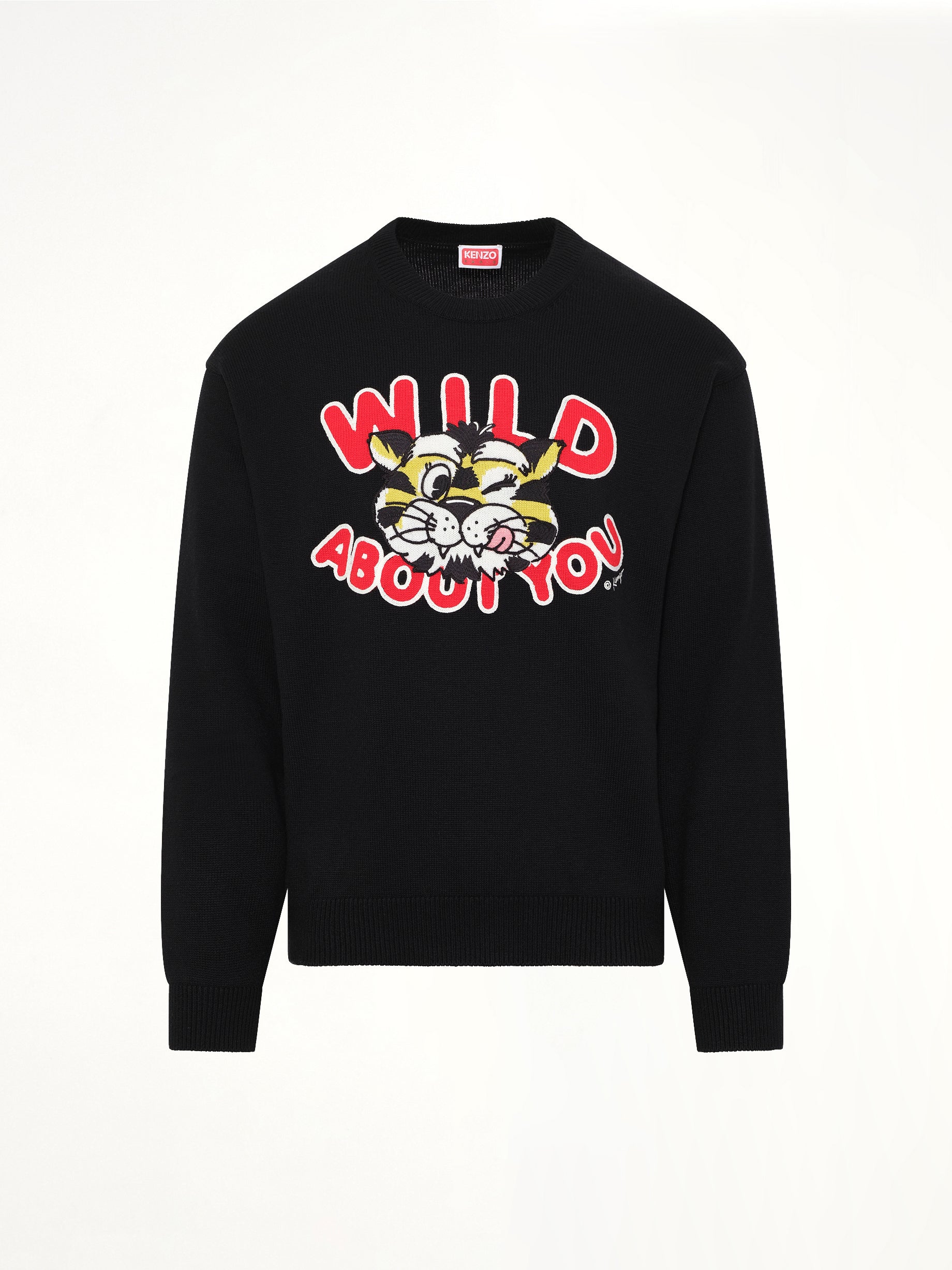 Kenzo Wild Tiger Jumper in Black