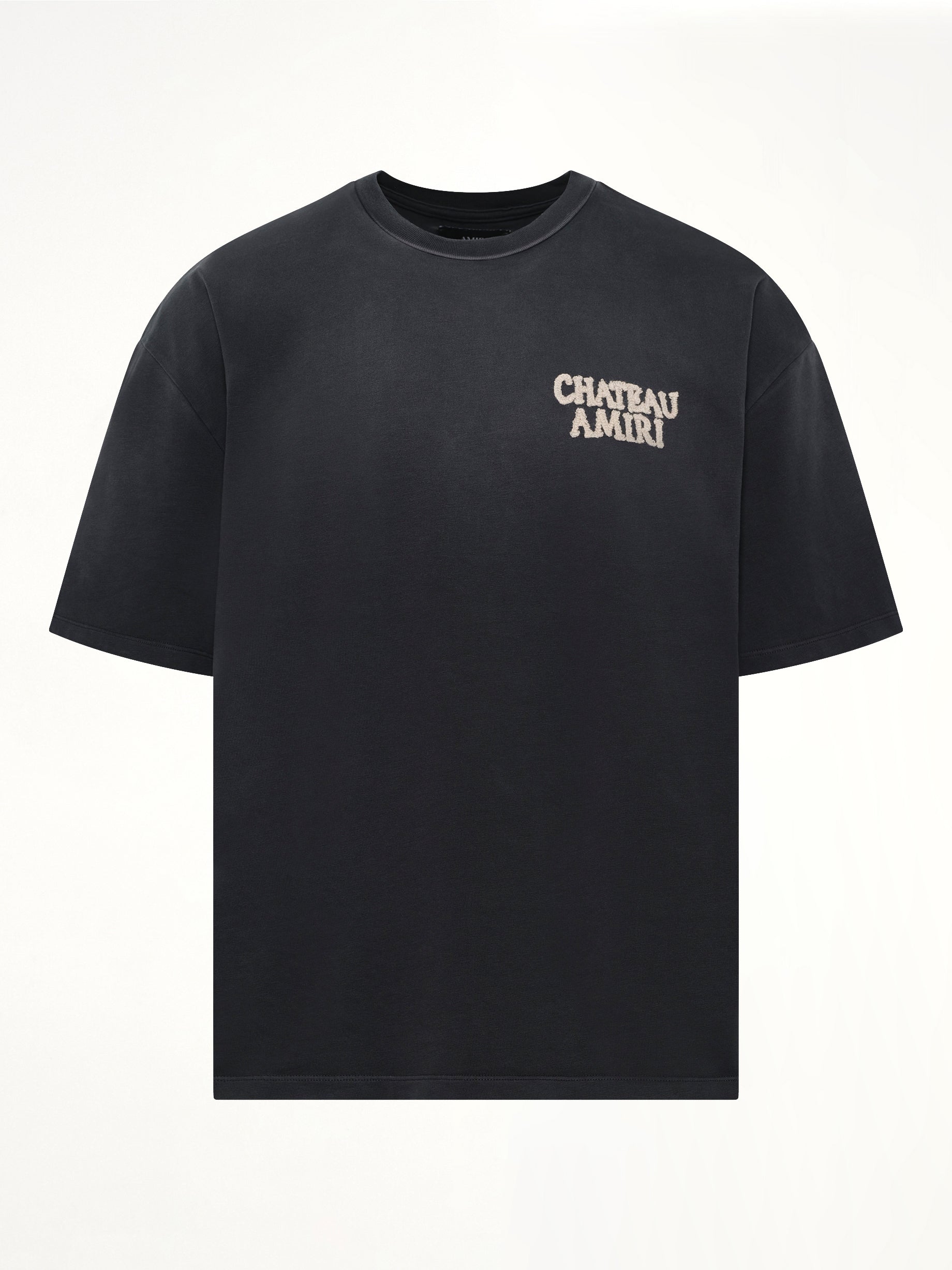 Chateau Amiri Oversized T-Shirt in Black