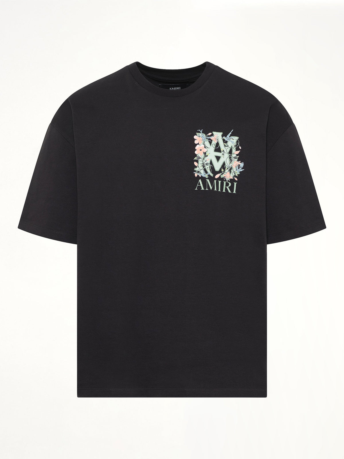 MA Floral Oversized T-Shirt in Black