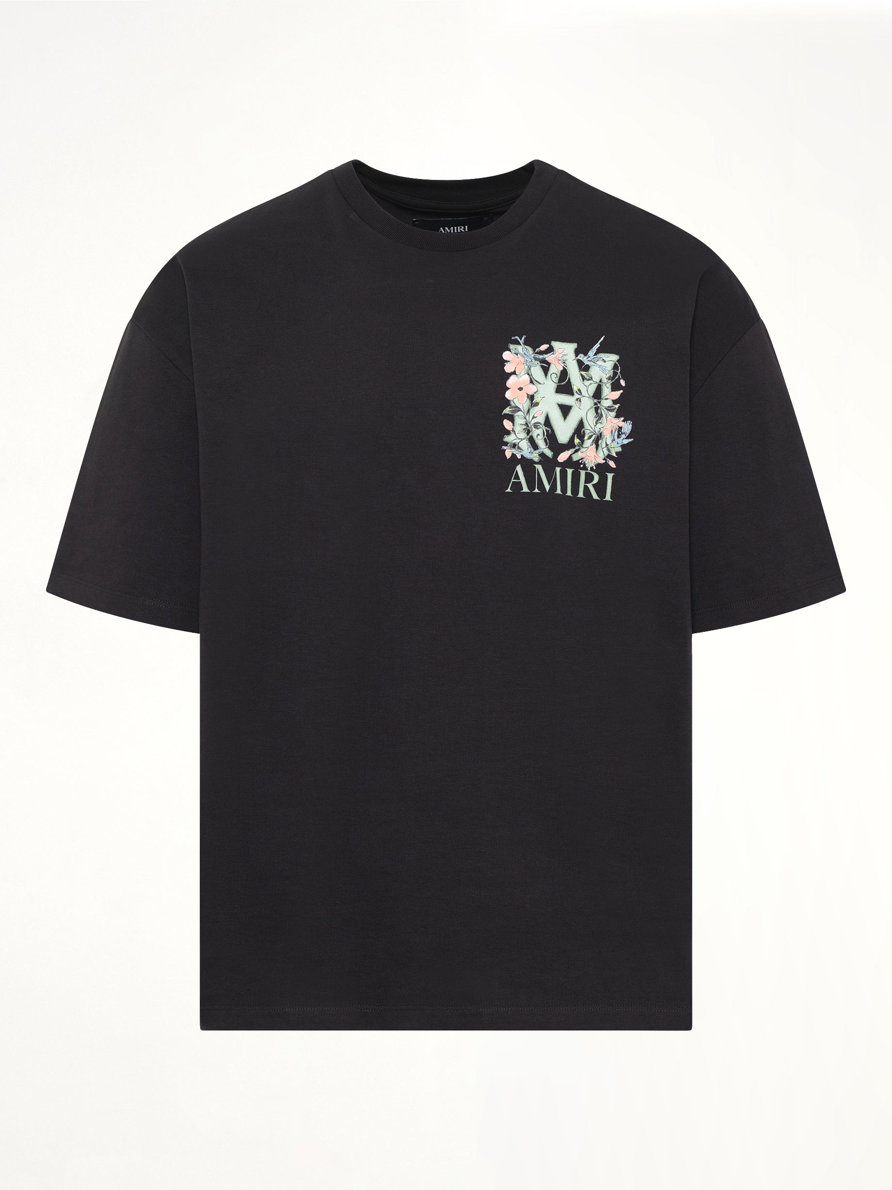 MA Floral Oversized T-Shirt in Black