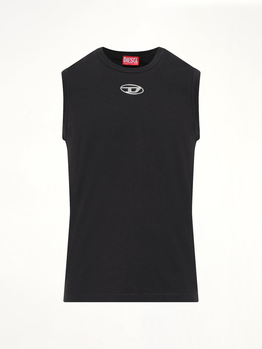 T-BISCO-IOD Tank Top in Black