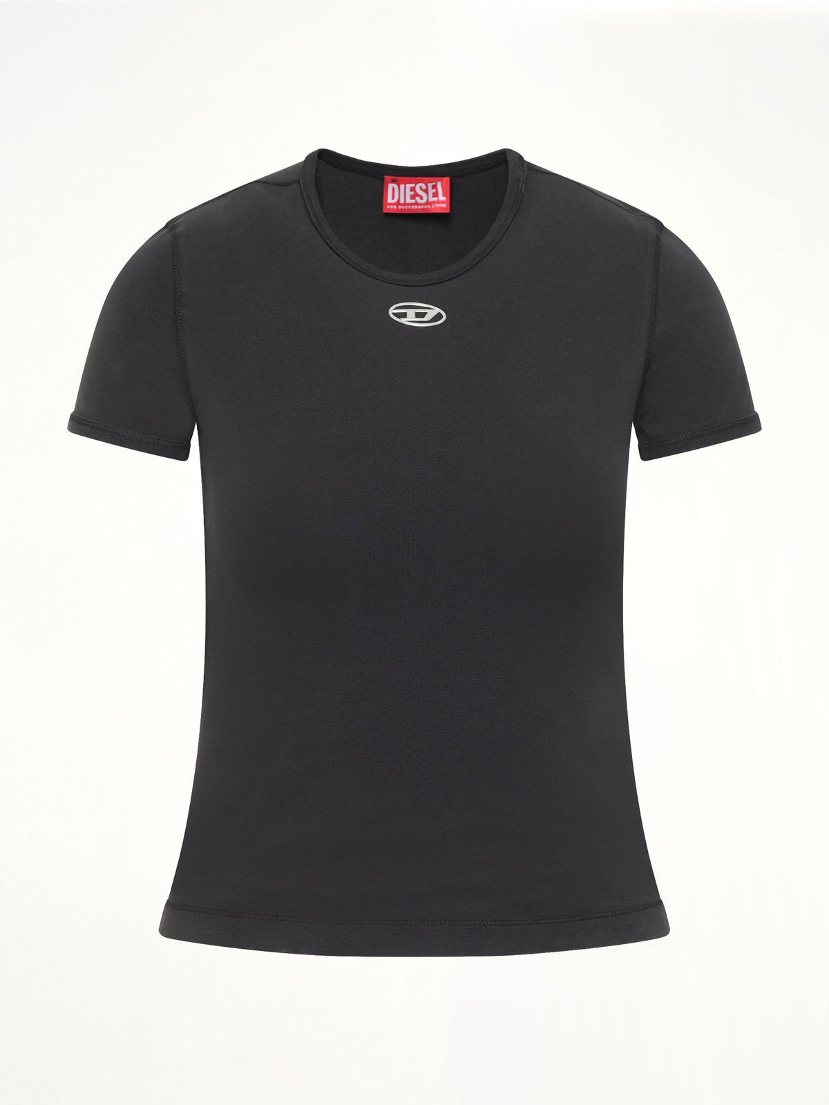T-UNCUTIESLONG-OD T-Shirt in Black