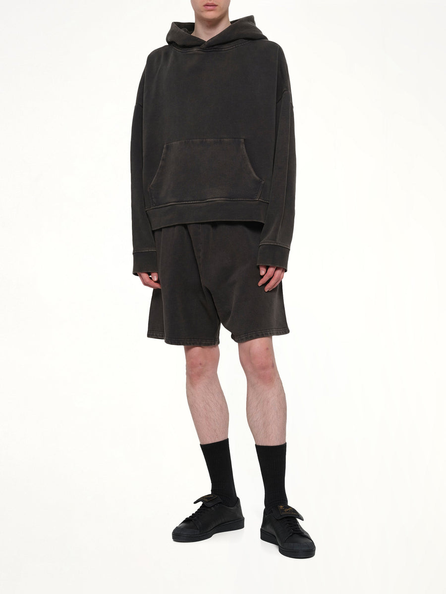 Heavy Hood in Washed Black