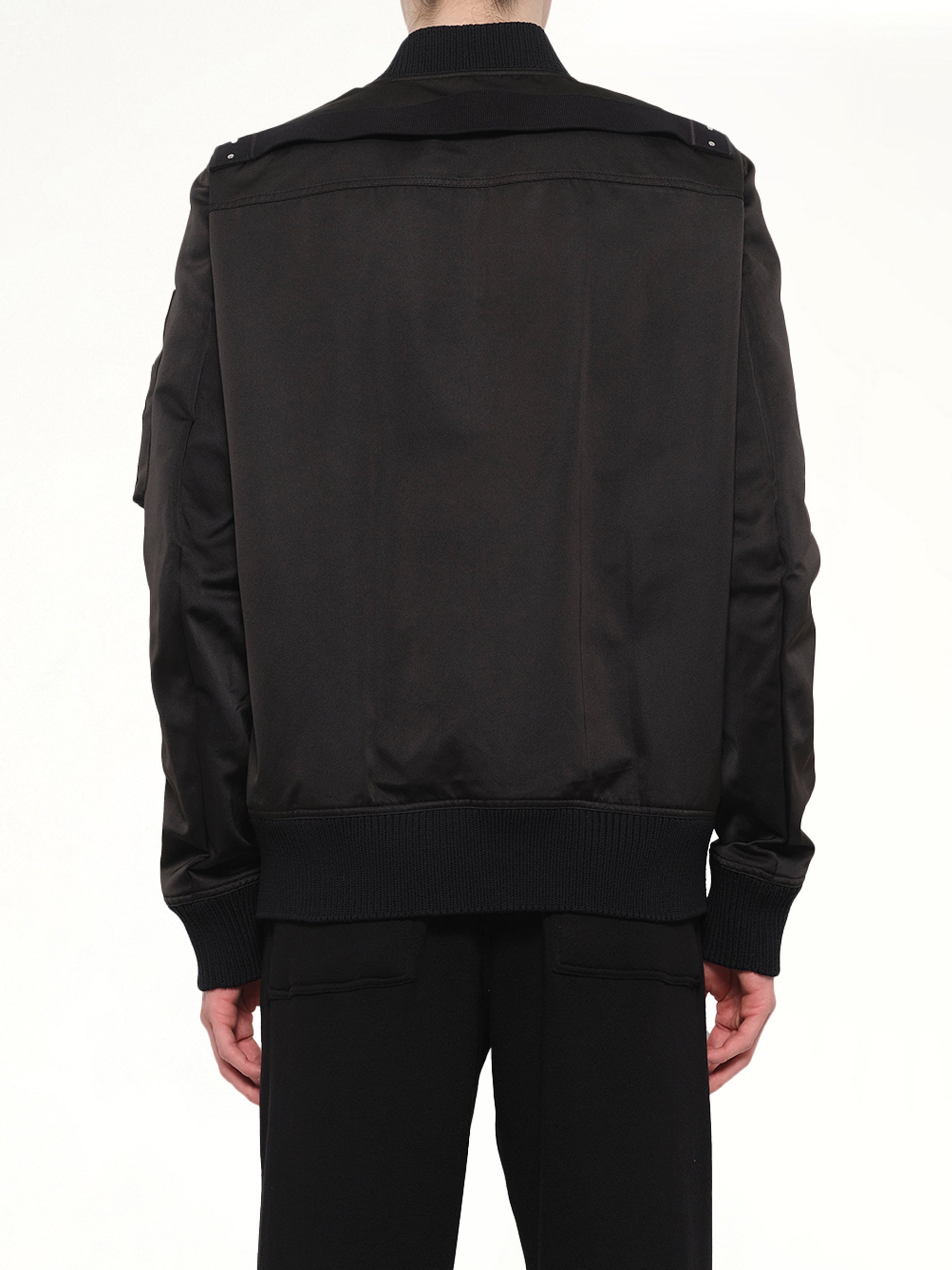 Classic Flight Jacket in Black