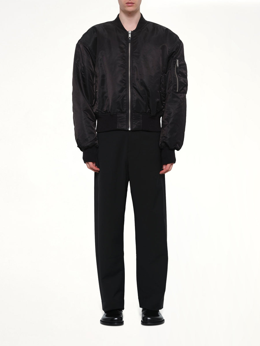 Cropped Broad Bomber in Oil