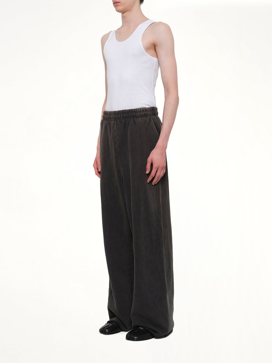Full Sweatpant in Washed Black