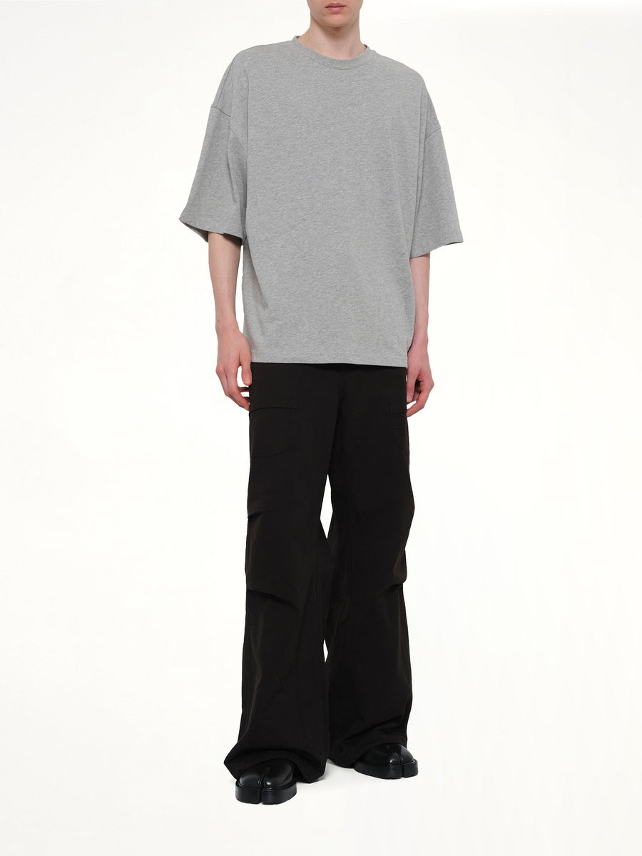 Heavy Boxy T-Shirt in Grey Marle