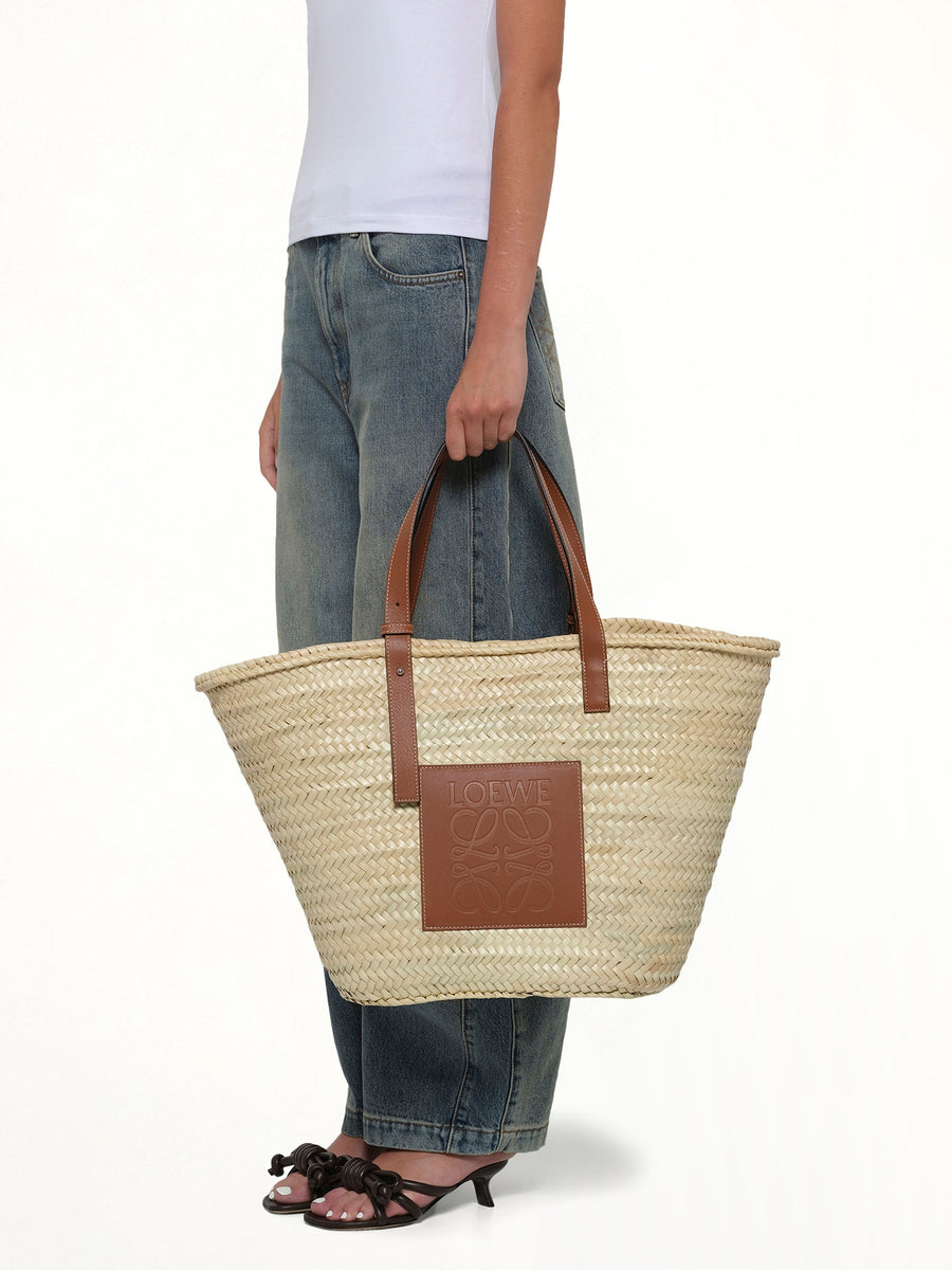 Classic Basket Large in Natural/Tan