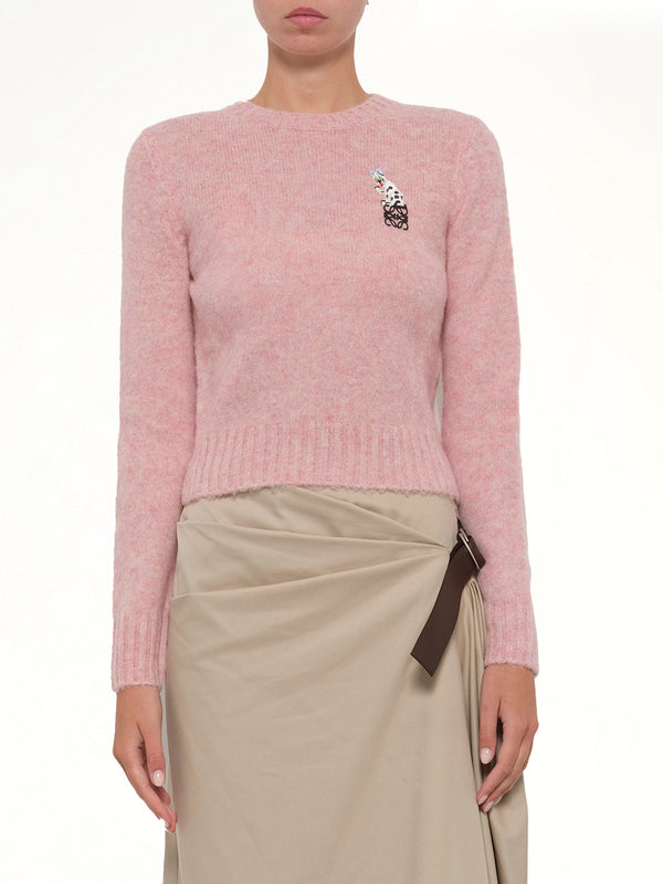 Louis Wain Sweater in Pink