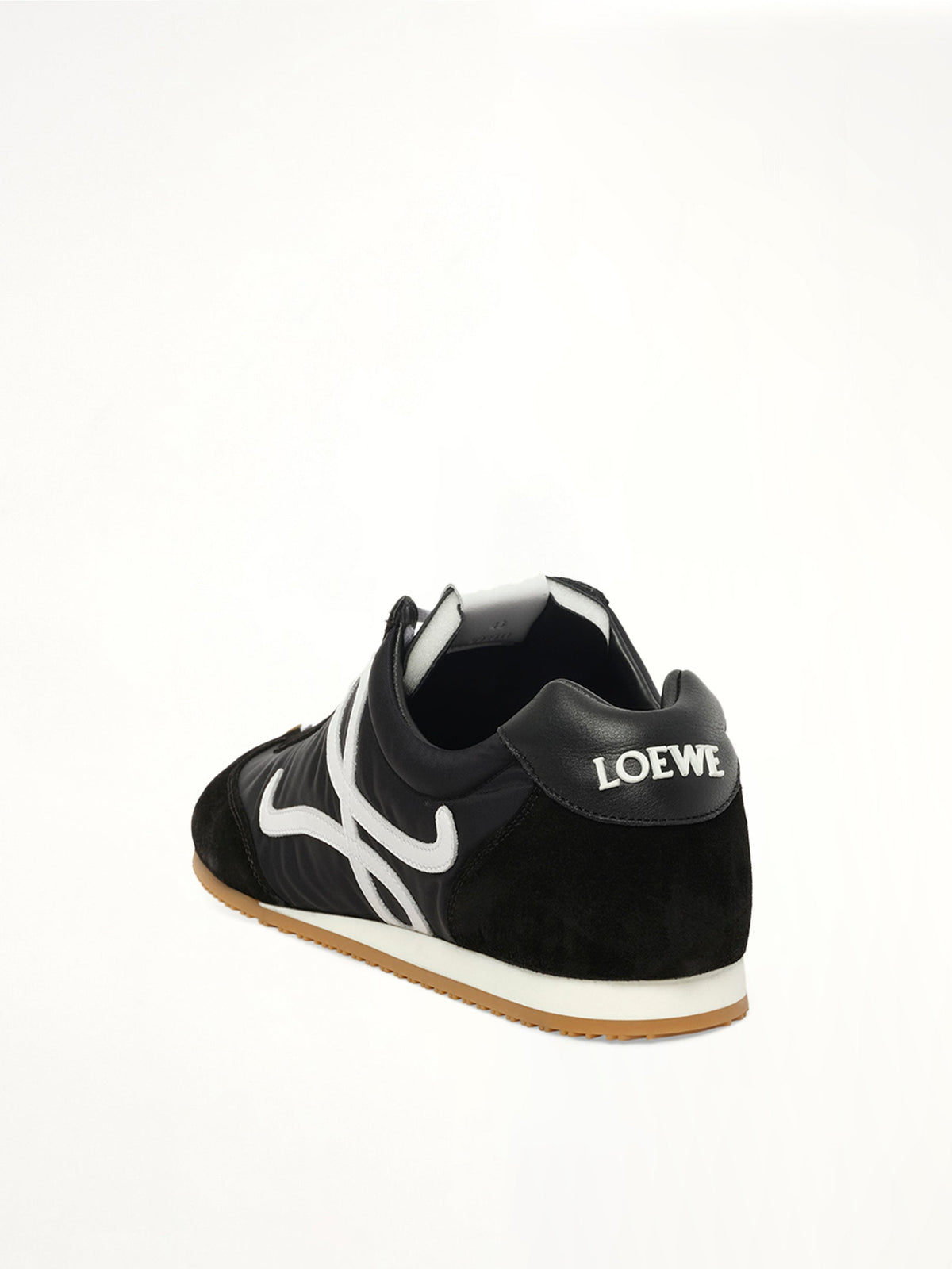 Ballet Runner 2.0 in Black/White Back View | LOEWE