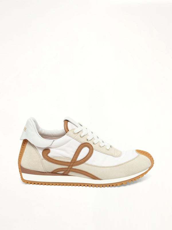 Flow Runner 2.0 in Chocolate Side View | LOEWE