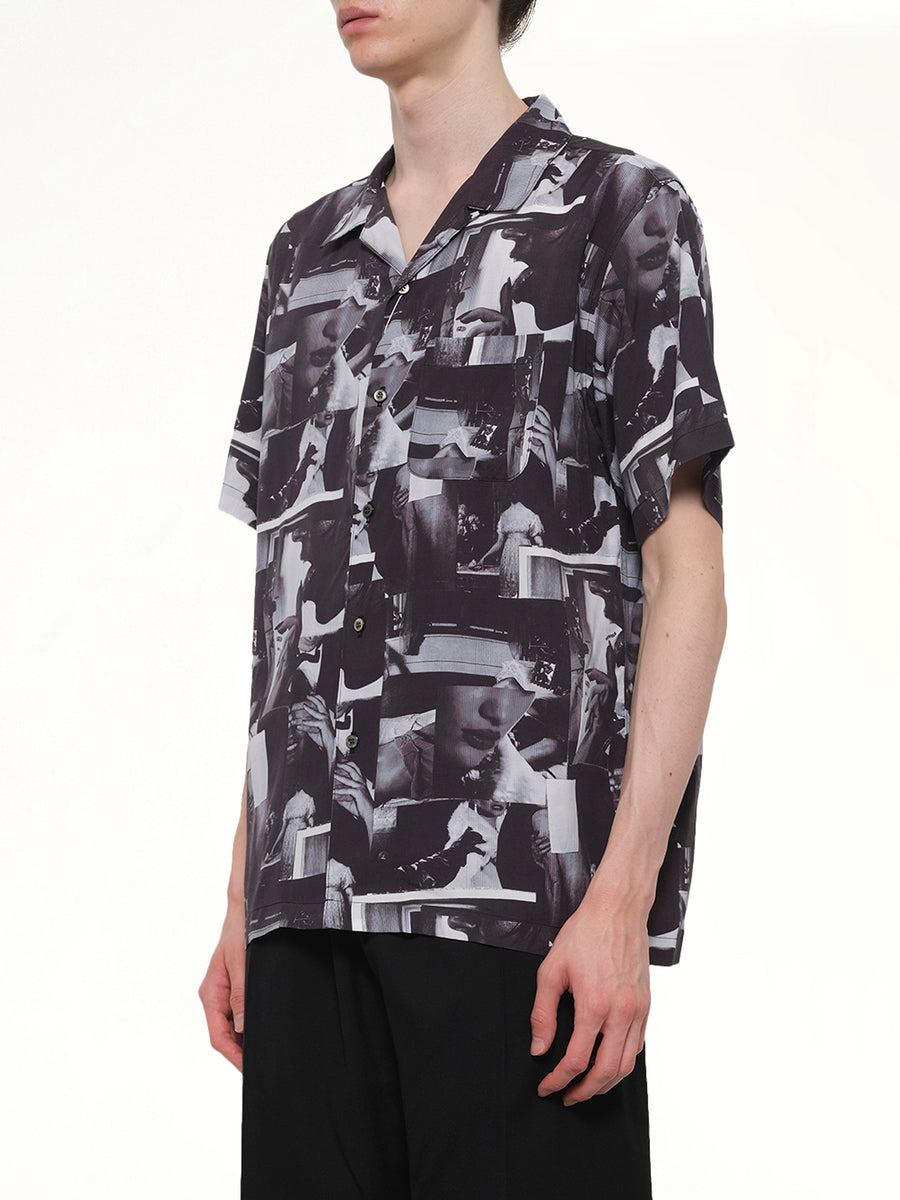 Printed Still Shirt in Black
