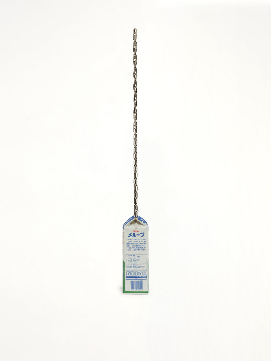 Milk Carton Bag in White