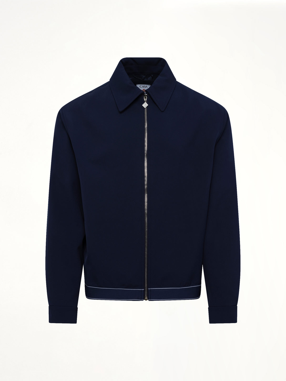 Wool Sports Jacket in Navy