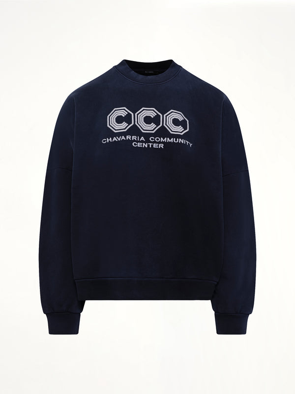 "CCC" 훌리건 스웻셔츠 피코트