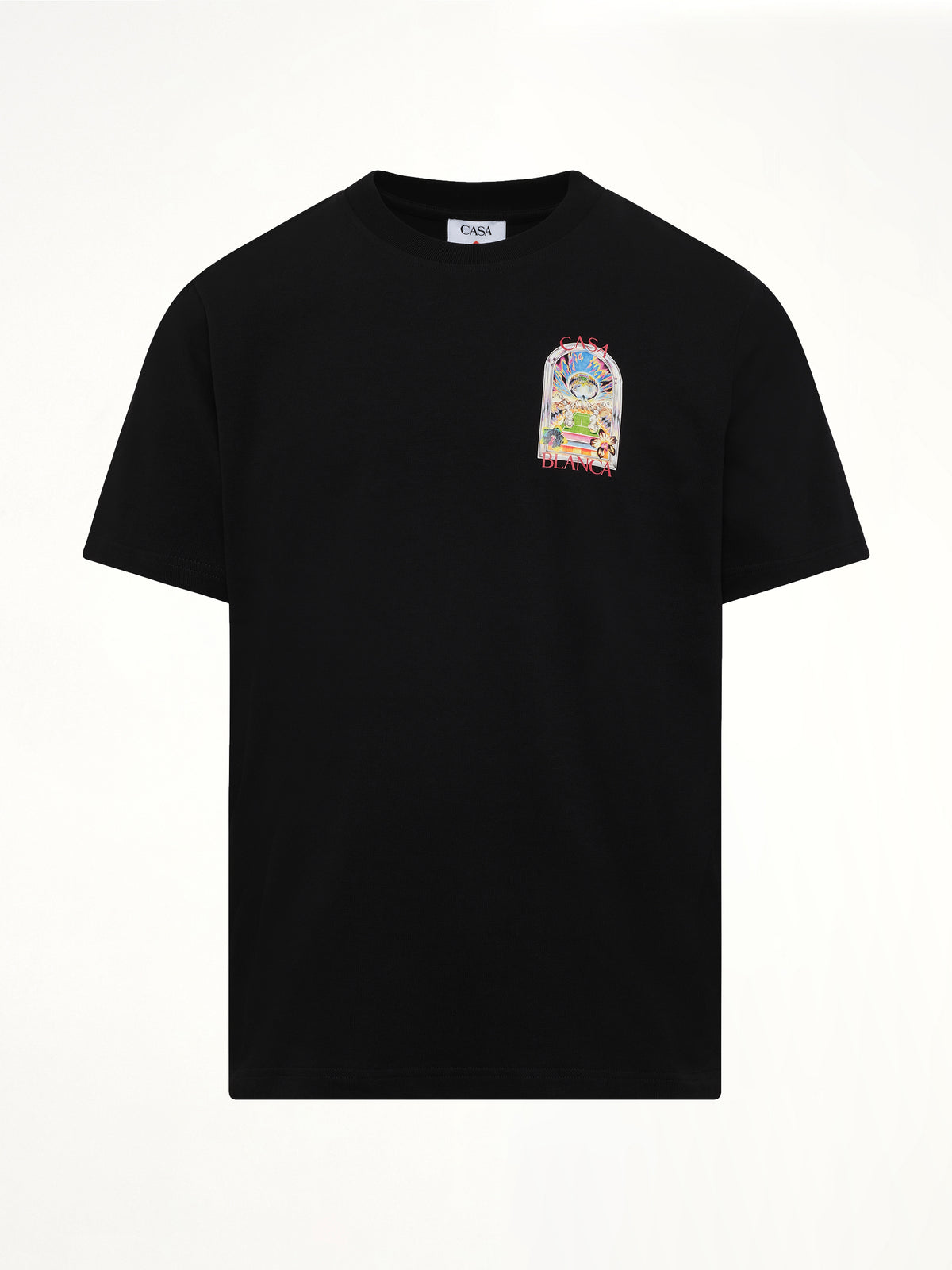 Tennis Landscape Classic T-Shirt in Black